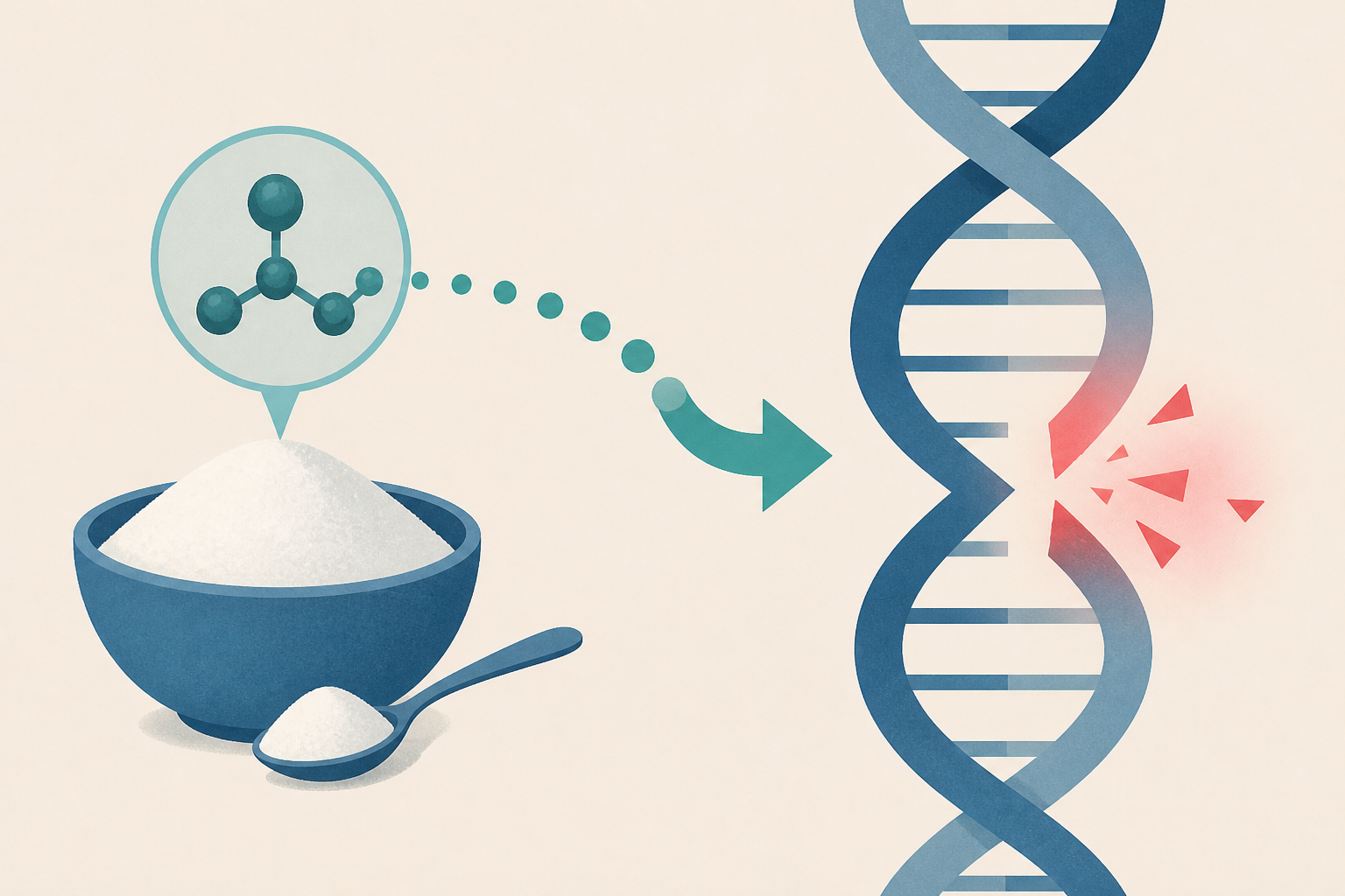 Popular sweetener byproduct damages DNA in human cells