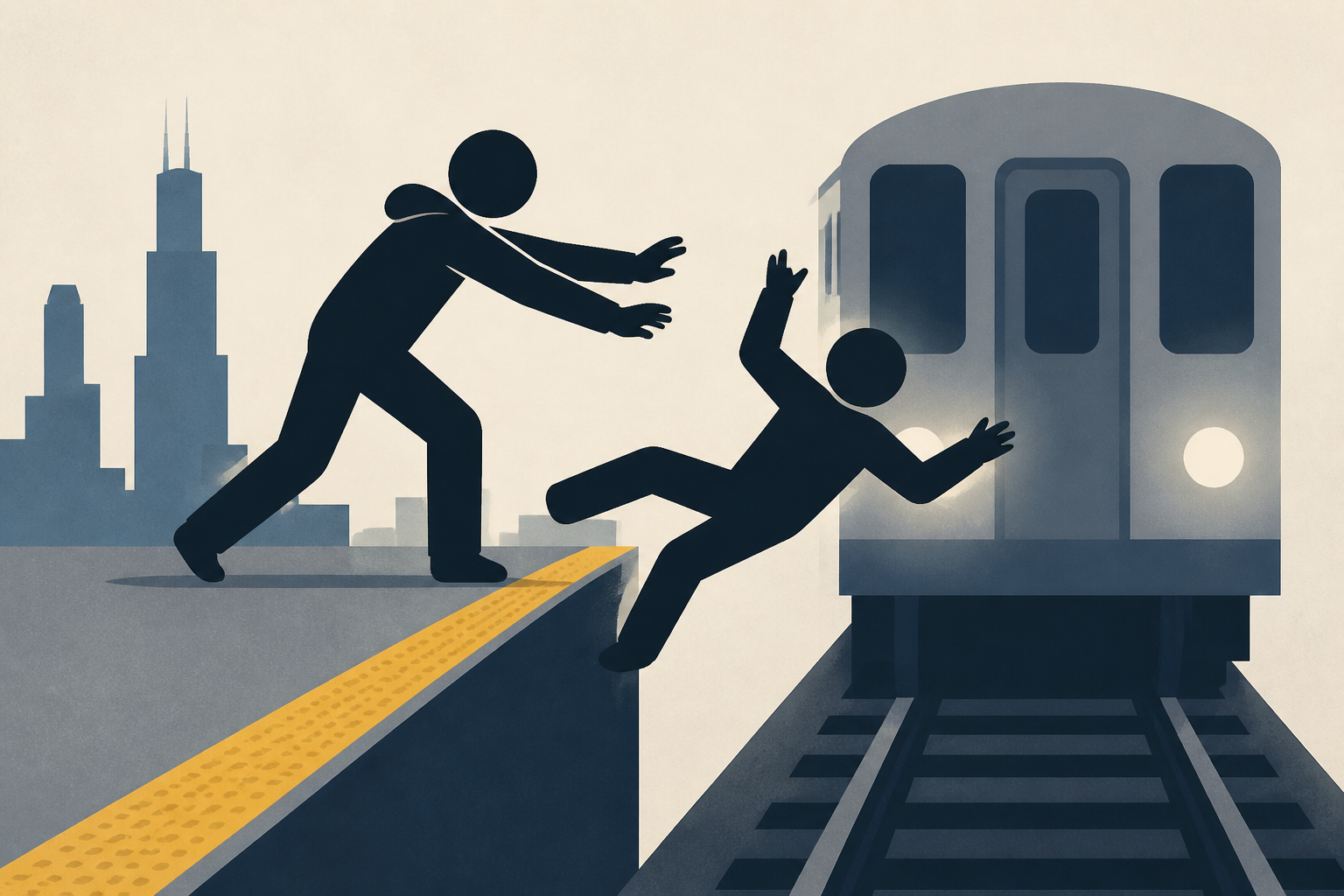 Chicago Teen Charged With Fatally Pushing Man From Train