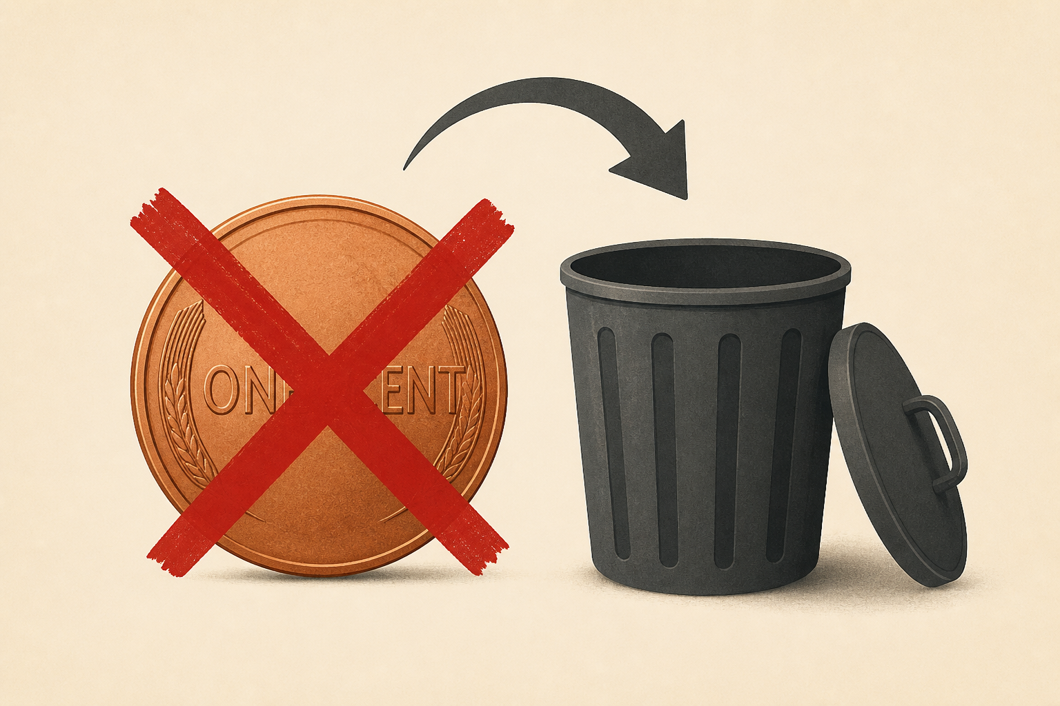 House unanimously votes to eliminate 1-cent coin permanently