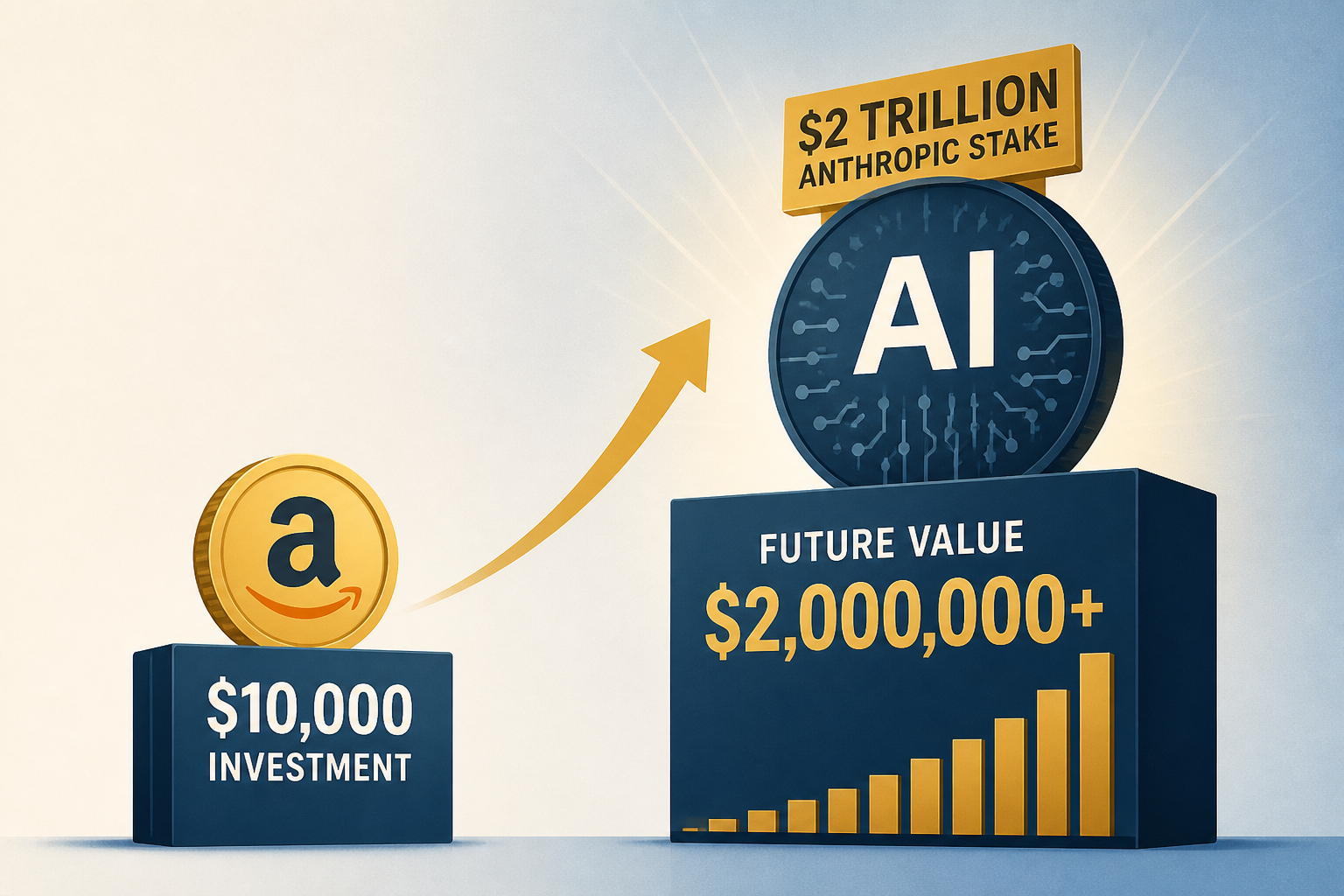 What a $10,000 Investment in Amazon Now Would Be Worth if Its Anthropic Stake Gets Marked at $2 Trillion