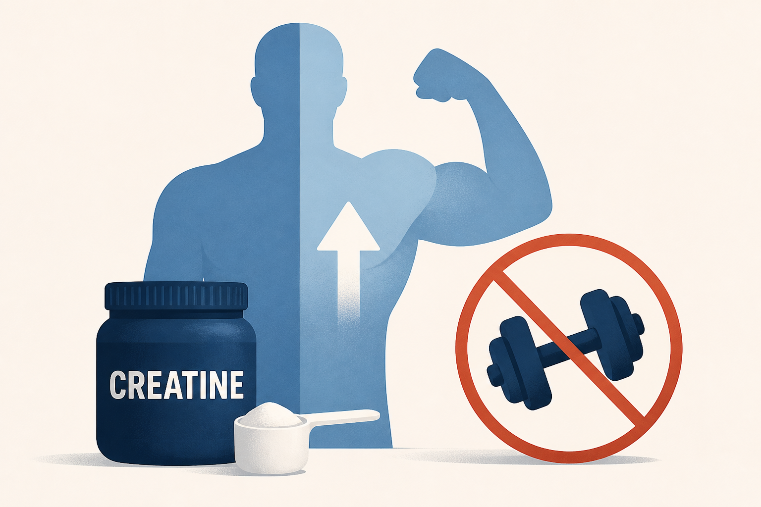 People Gained Lean Mass on Creatine Even Without Hitting the Gym. But There’s a Catch