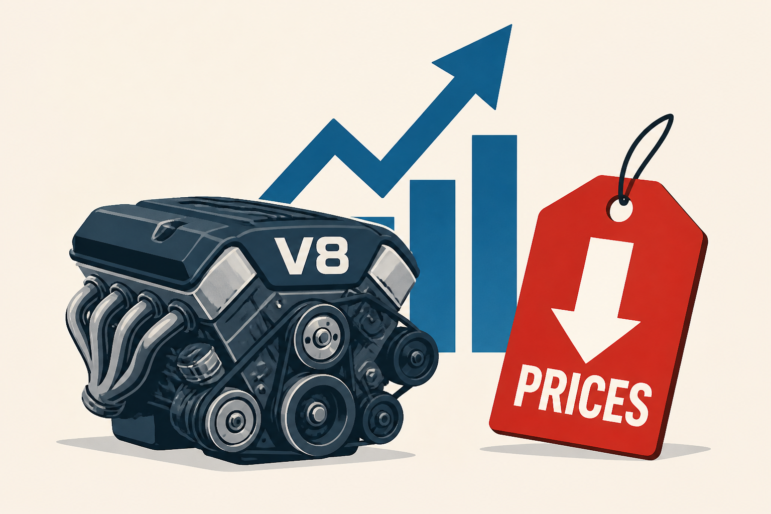 Ford increases V-8 engines, lowers performance prices