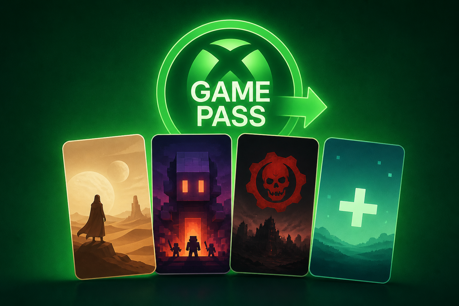 Game Pass adds Dune: Awakening, Minecraft Dungeons II, Gears of War: E-Day, and more in late September to early October