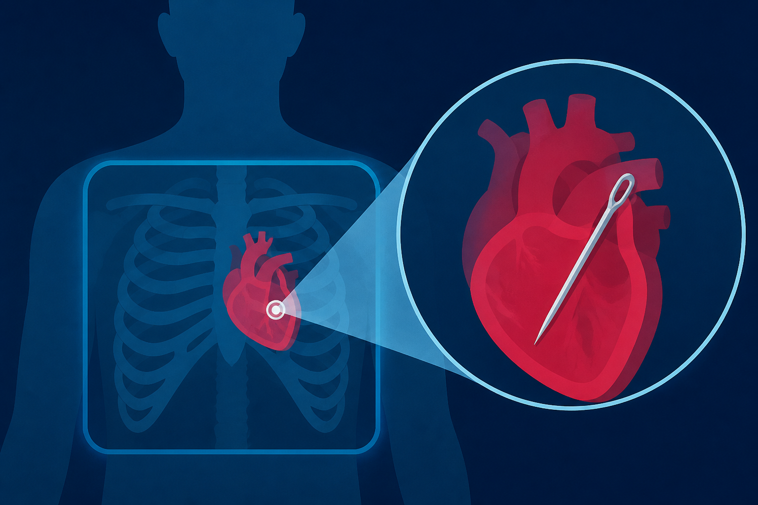 Doctors Scanned This Man's Chest and Found a Sewing Needle in His Heart