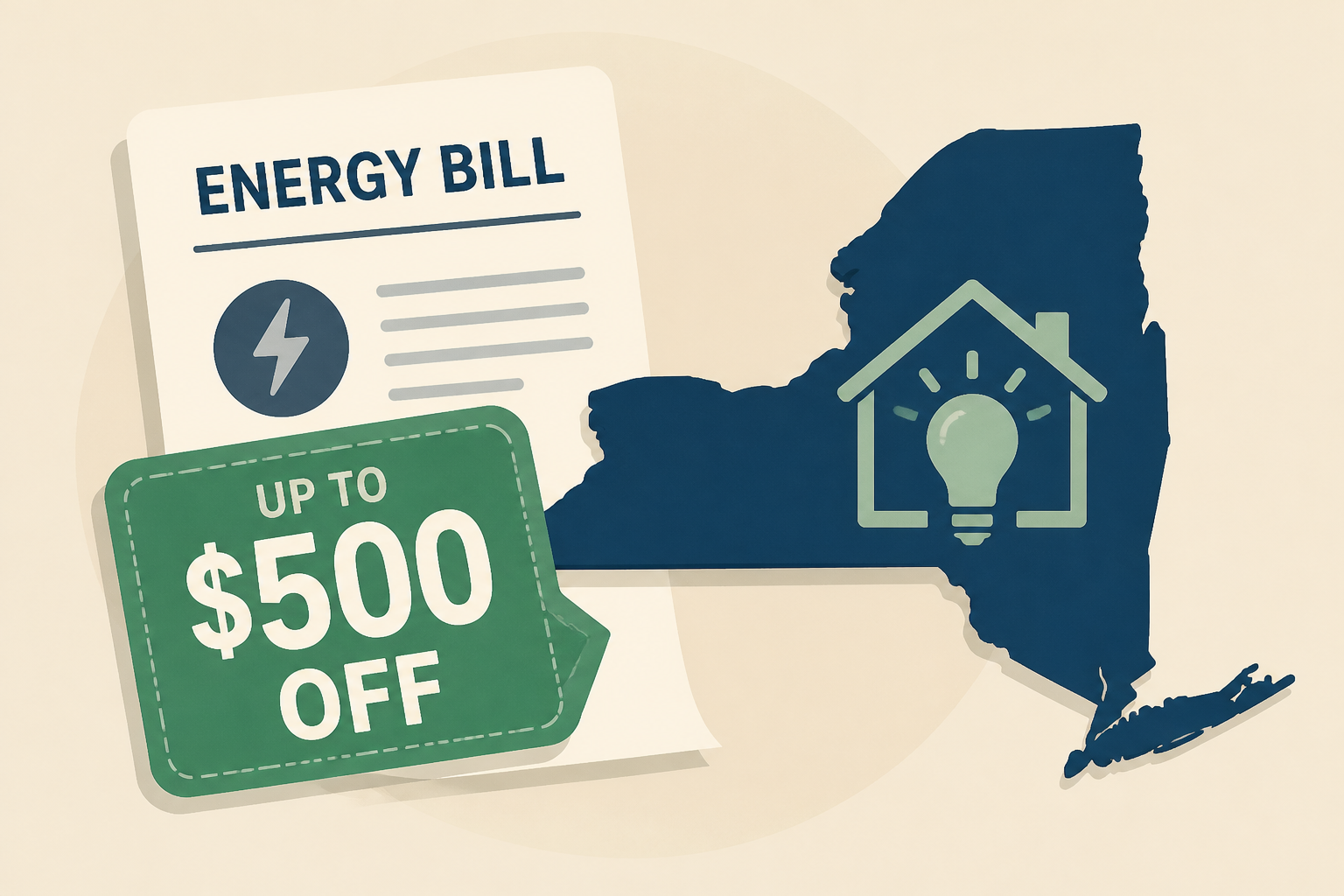 New Yorkers can get up to $500 off their energy bills under EAP