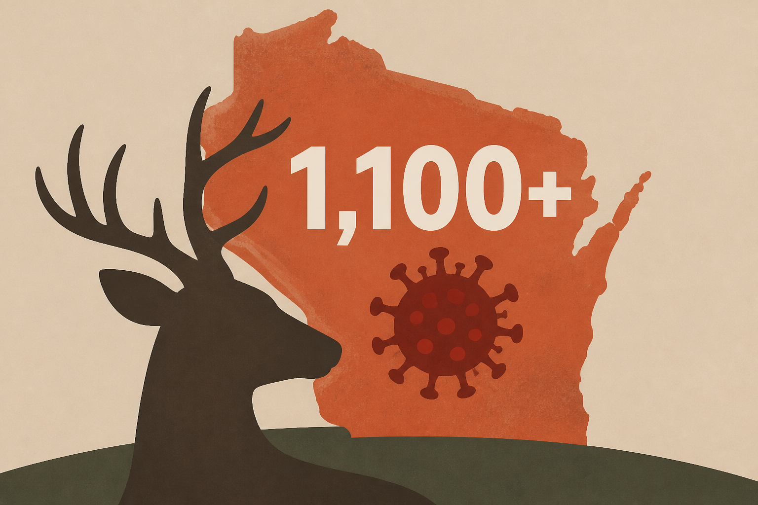 As toll likely surpasses 1,100 deer, EHD outbreak worst in Wisconsin history