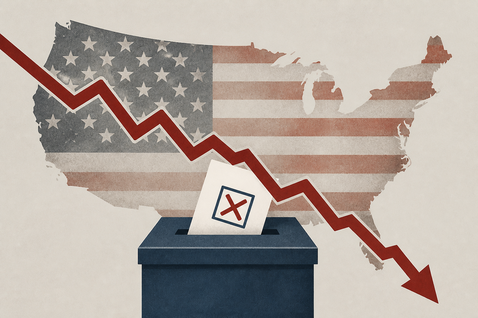 State of U.S. democracy reaches new low, report finds