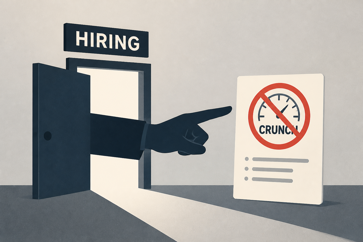 Studio Doesn't Hire People Who Advocate Against Crunch