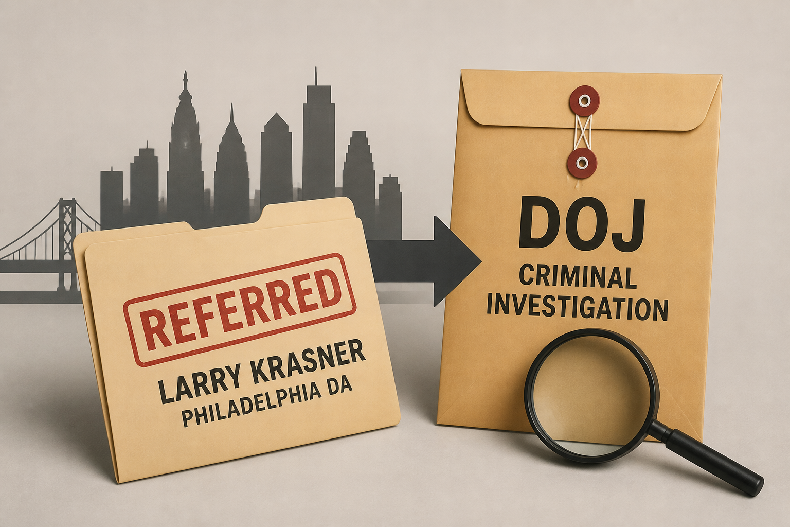 Judge refers Philadelphia DA Larry Krasner to DOJ for criminal investigation