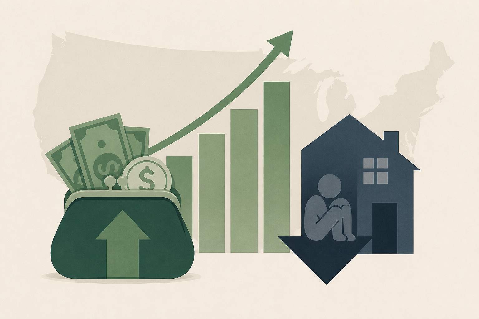 Americans' incomes rose and poverty fell in 2025, Census Bureau says