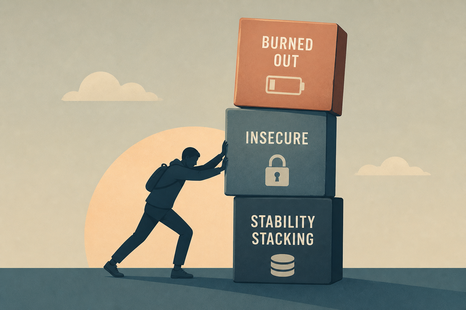 Millennials Are Feeling Burned Out, Insecure, and Stability Stacking