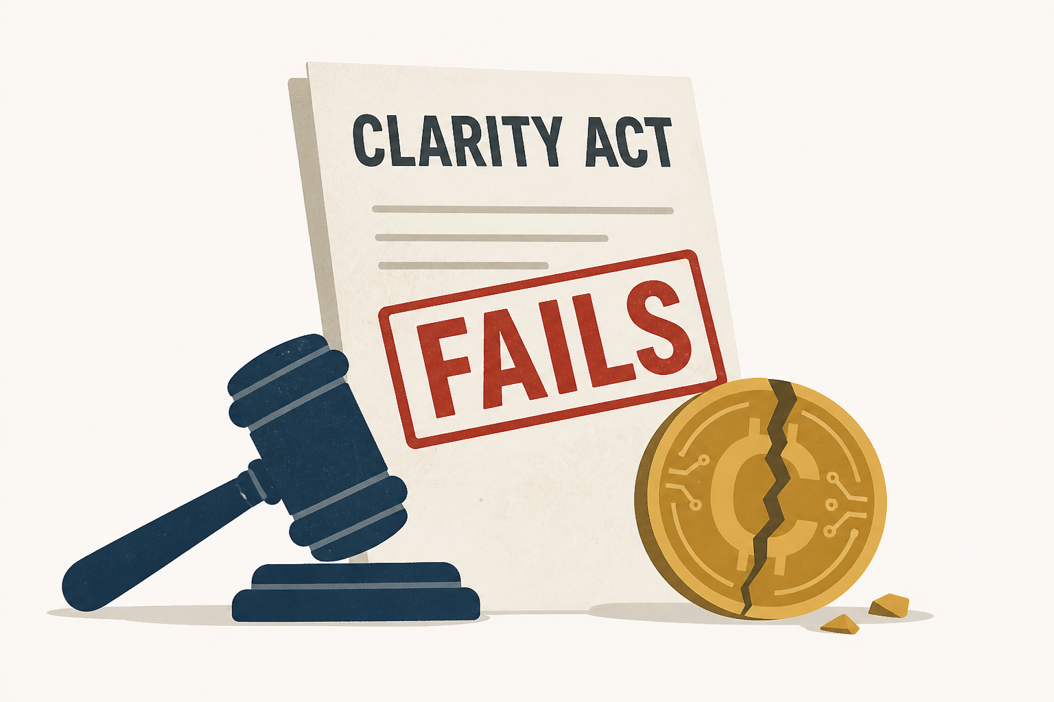 Senate cloture vote on Clarity Act fails, dealing regulatory blow to crypto industry