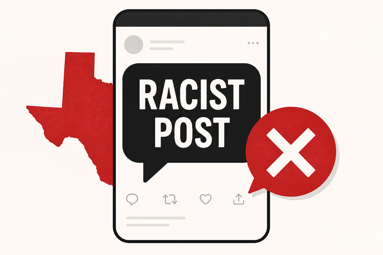 Republicans criticize racist social media post by Texas member running for office