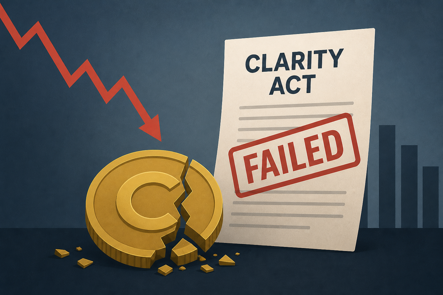 Crypto industry reacts after Clarity Act fails Senate vote