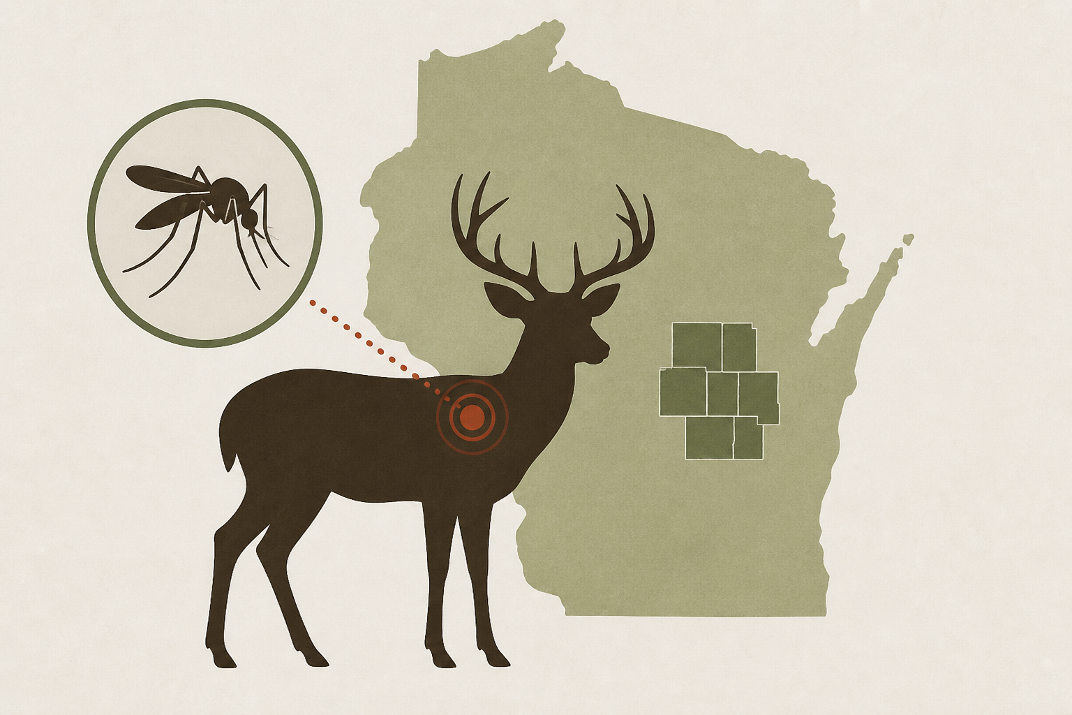 Disease caused by insect bites has killed deer in 5 Wisconsin counties
