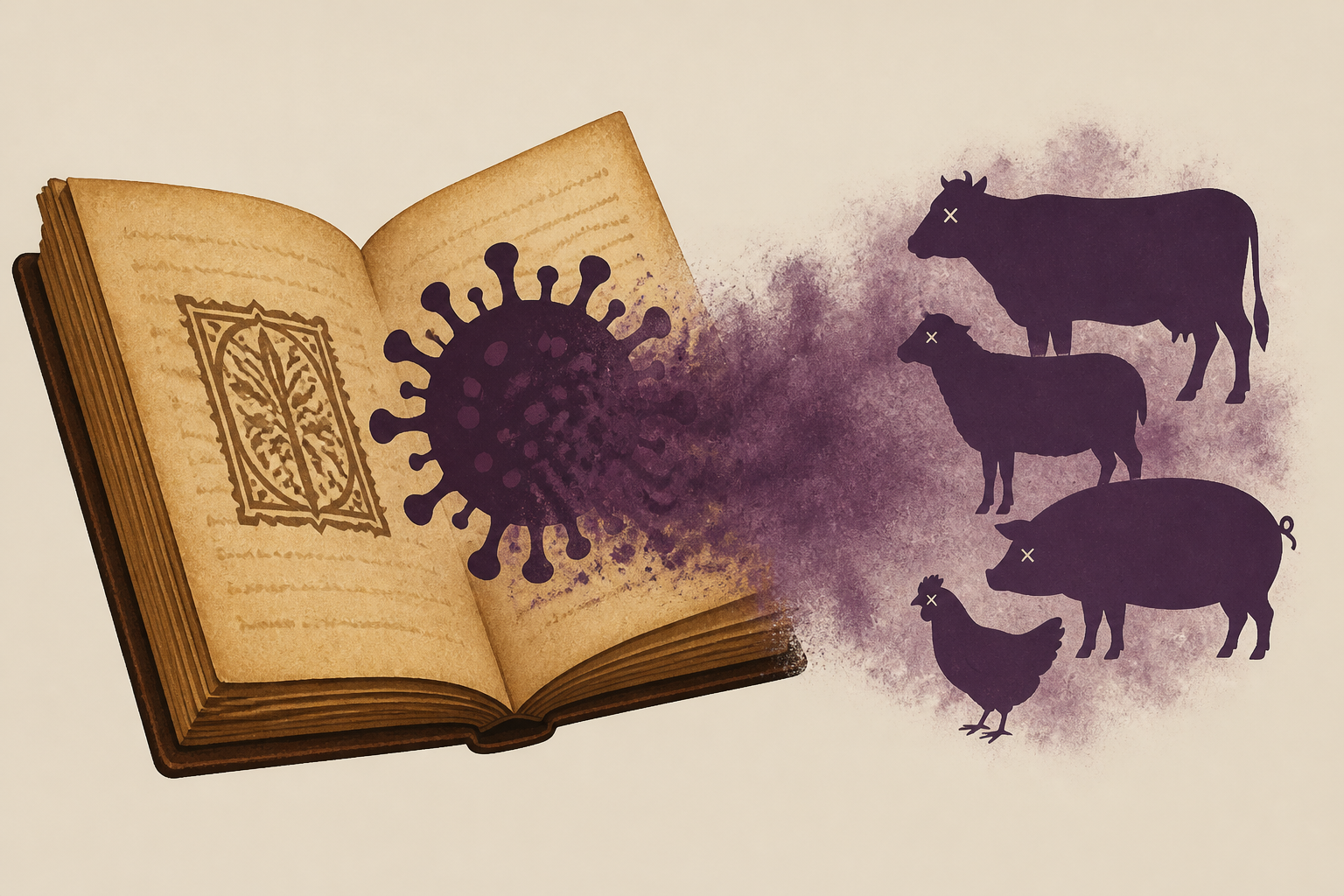 A 3,700-Year-Old Virus Hiding in a Medieval Book Just Killed 500,000 Animals