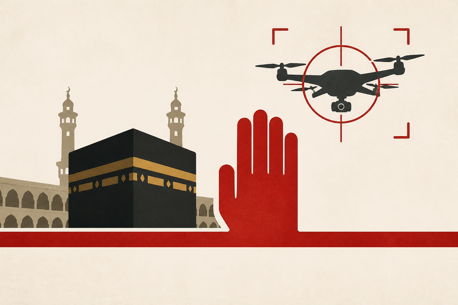 Saudi Arabia warns of ‘red line’ after Houthi drone intercepted close to holy city of Mecca