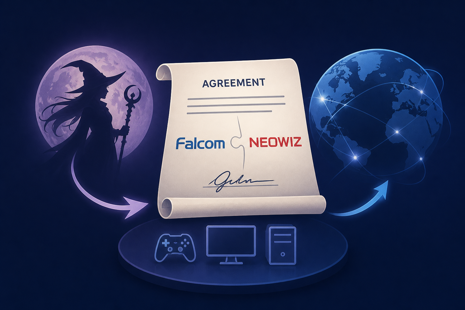 Falcom signs agreement with NEOWIZ for development and global release of The Legend of Heroes III: Prophecy of the Moonlight Witch for consoles, PC