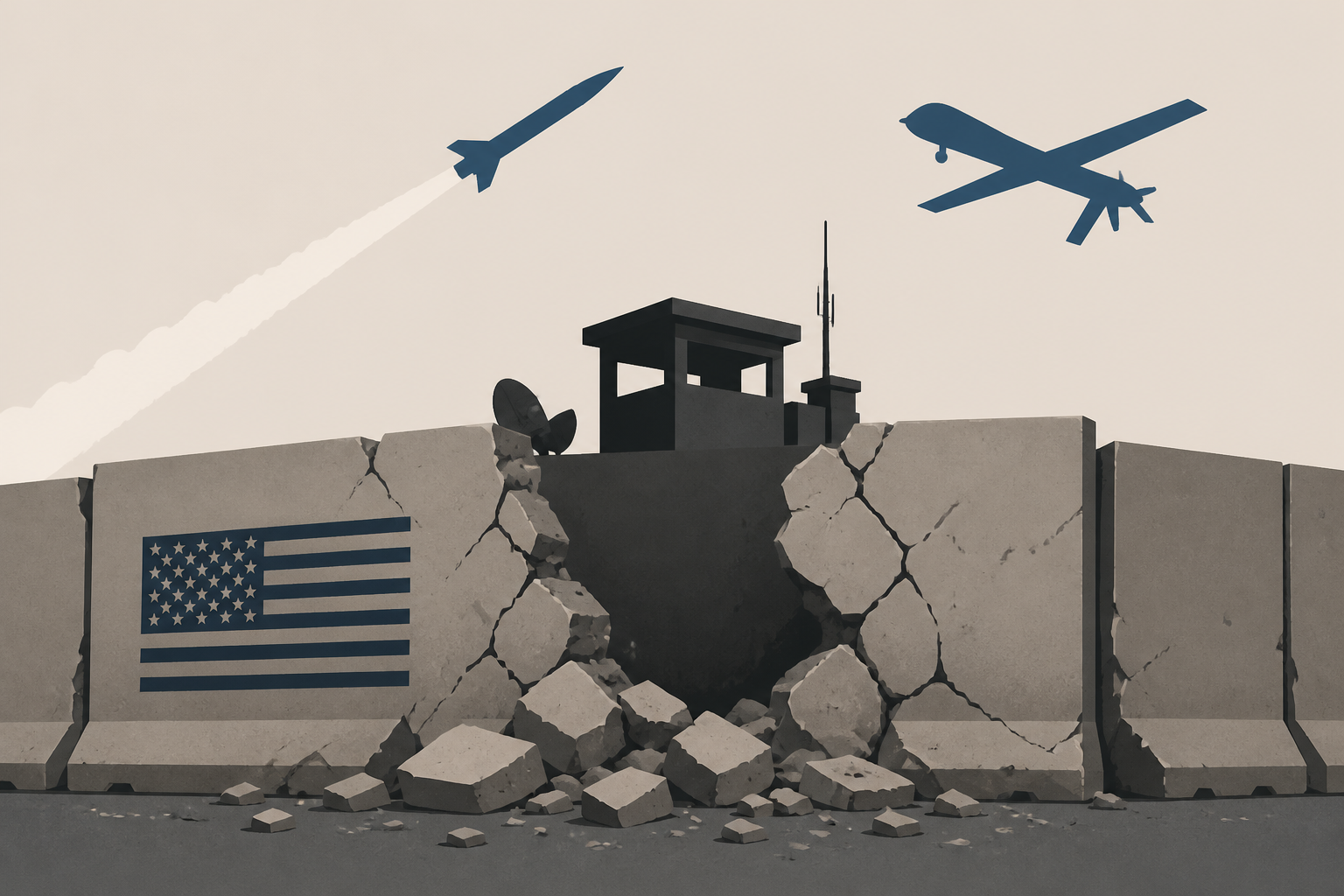 New photos show widespread damage at U.S. positions caused by Iranian missile, drone attacks