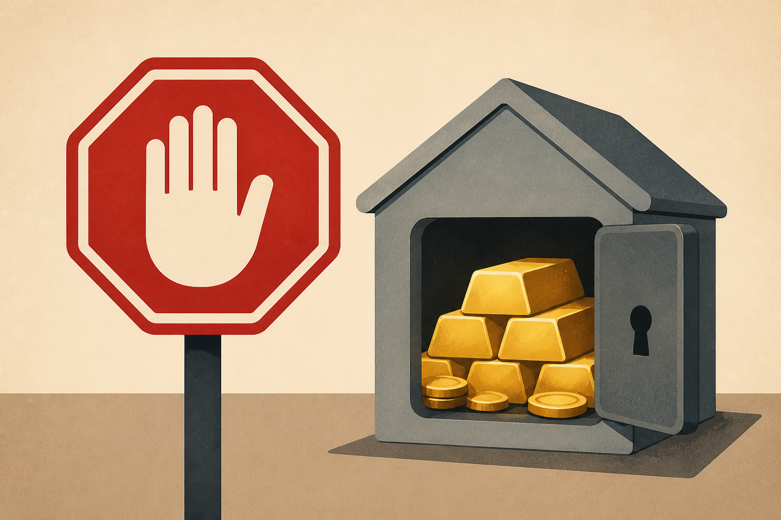 'Stop stashing gold at home' : NPR