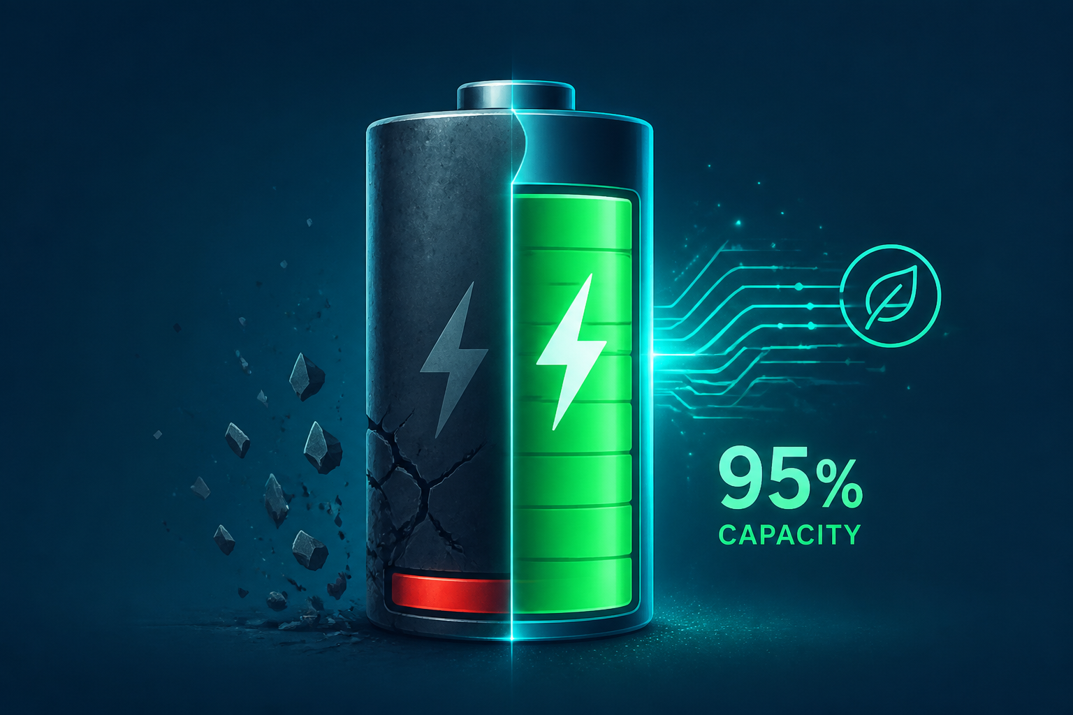 New Tech Resurrects End-Of-Life Lithium Batteries Back To 95% Capacity