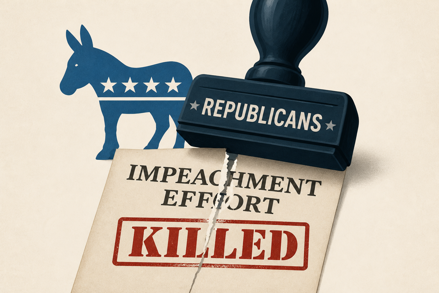 64 House Democrats help Republicans kill Trump impeachment effort