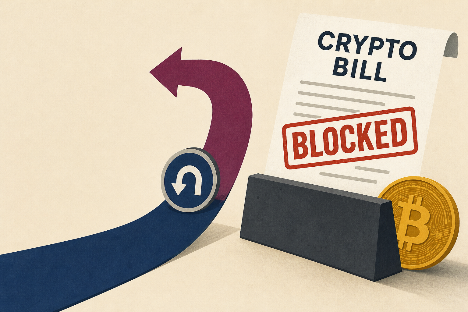 Crypto Darling Gillibrand’s 11th-Hour Flip-Flop Helps Block Trump Crypto Bill