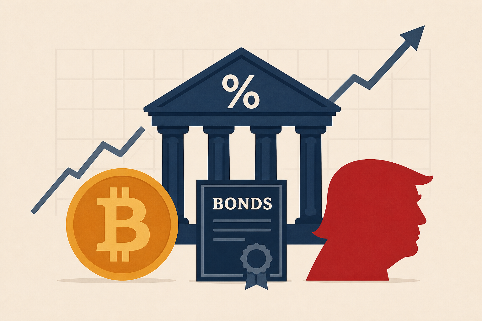 Wall Street Bets on Fed Rate Hike: Here's What It Means for Bitcoin, Bonds and Trump