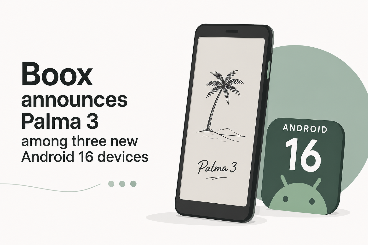 Boox announces Palma 3 among three new Android 16 devices