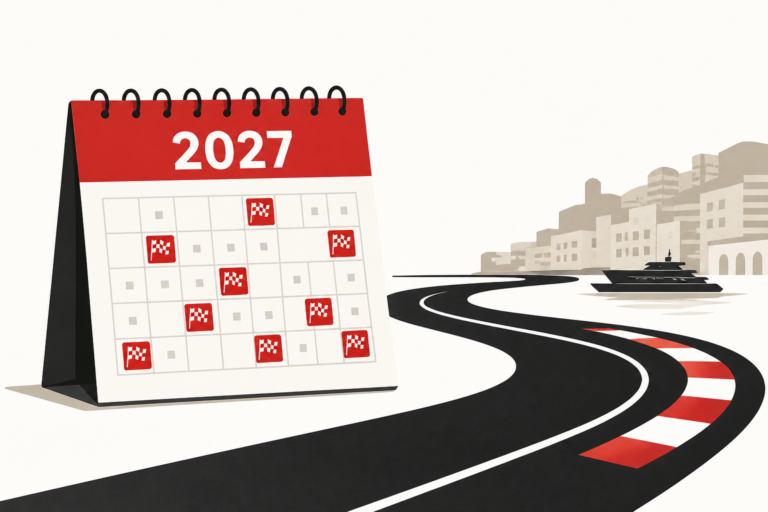 F1 announces 2027 calendar - with Monaco among 10 sprint races