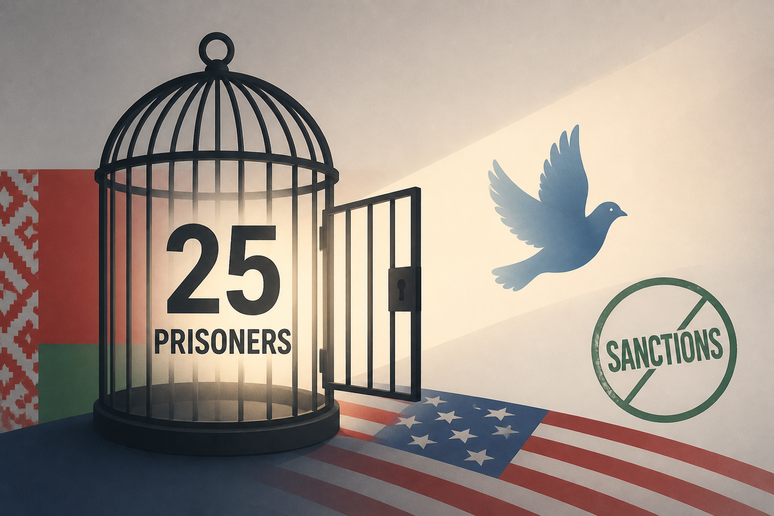 Trump envoy secures release of 25 Belarus prisoners as U.S. drops more sanctions