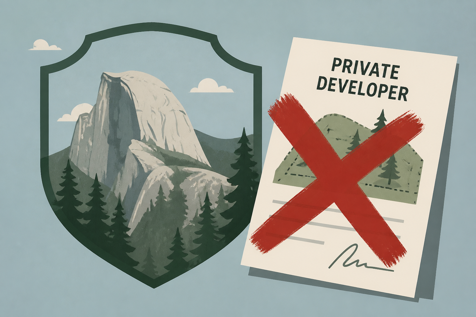 Hundreds of Groups and Lawmakers Demand Trump Not Give Private Developer Part of Yosemite