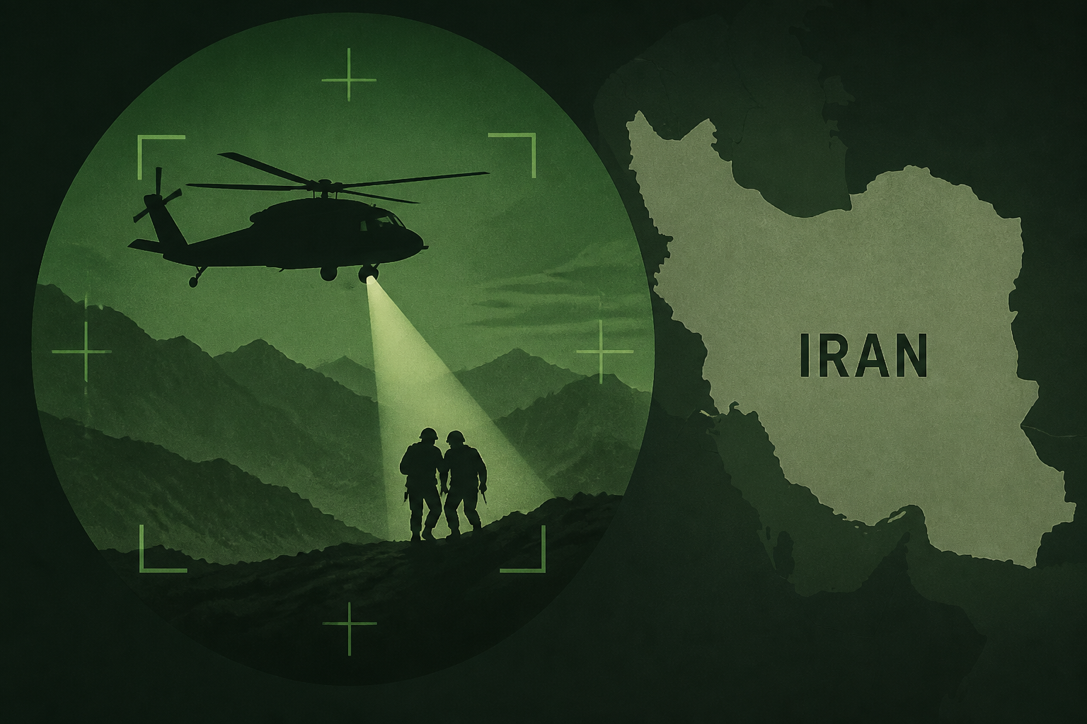 US military reveals footage from mission to rescue downed F-15E crew in Iran