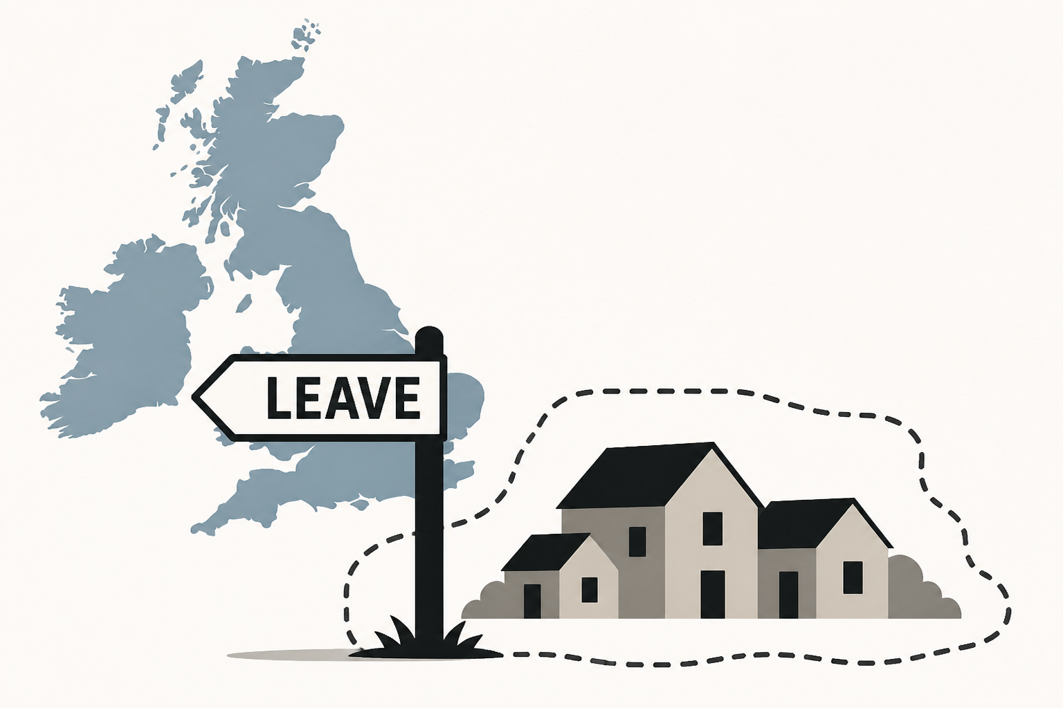 English village votes to leave the UK over migrant housing plan