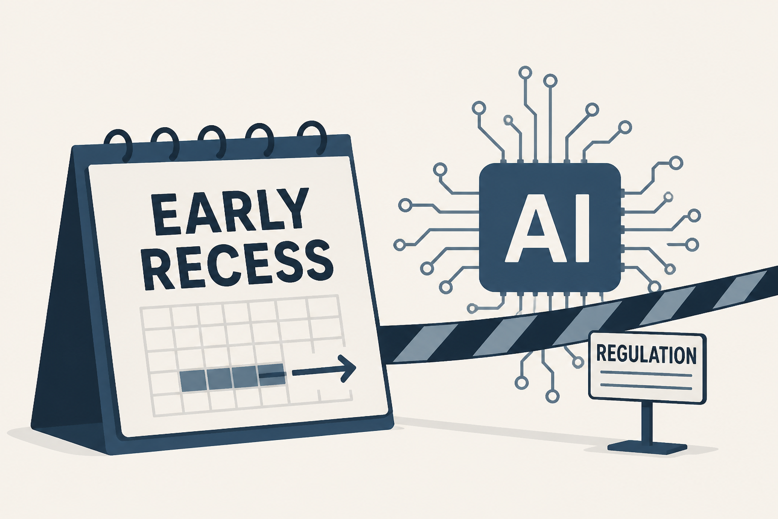 House speaker calls early recess before midterms amid AI regulation frenzy