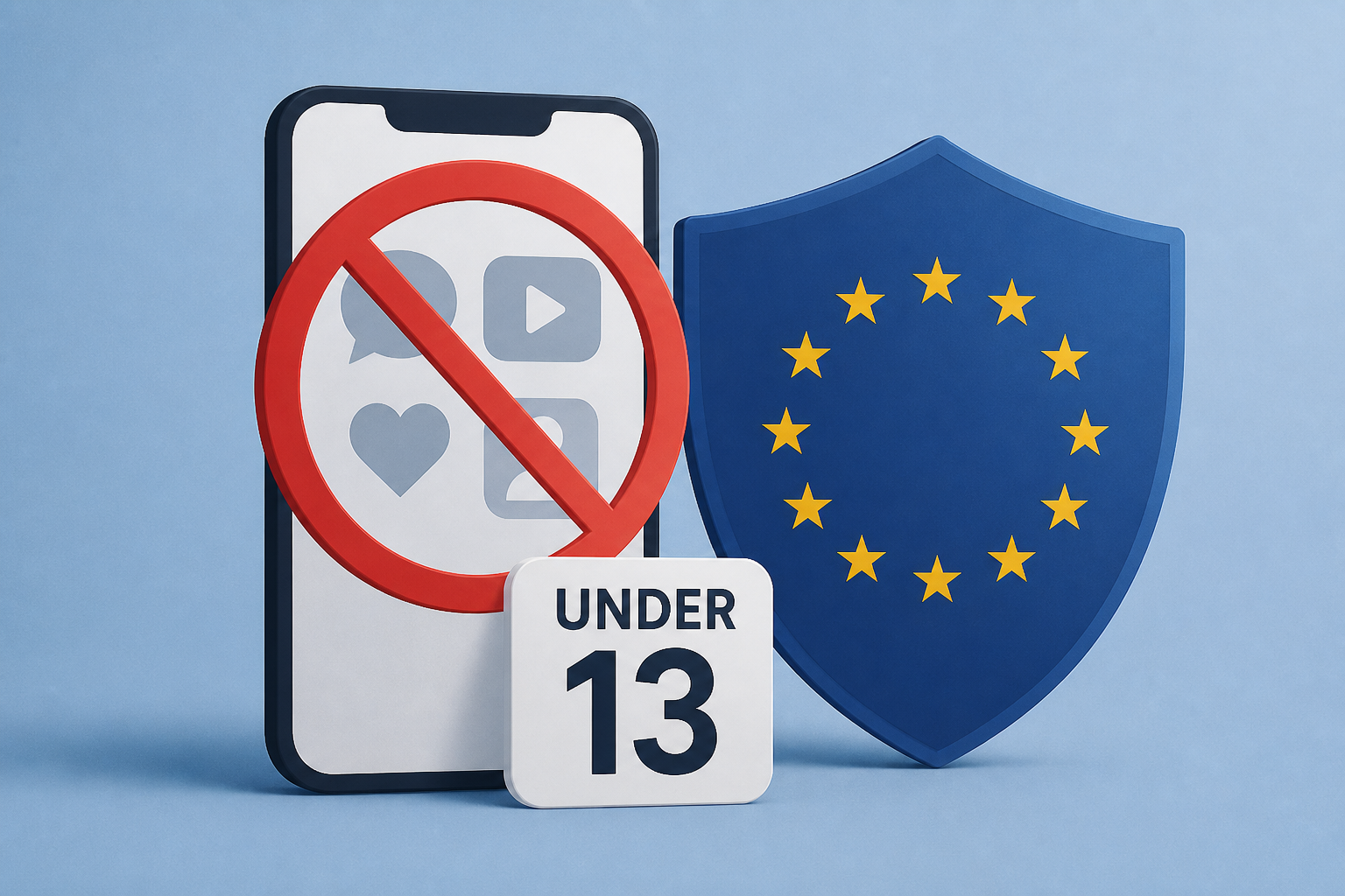EU announces plan to ban social media for under 13s
