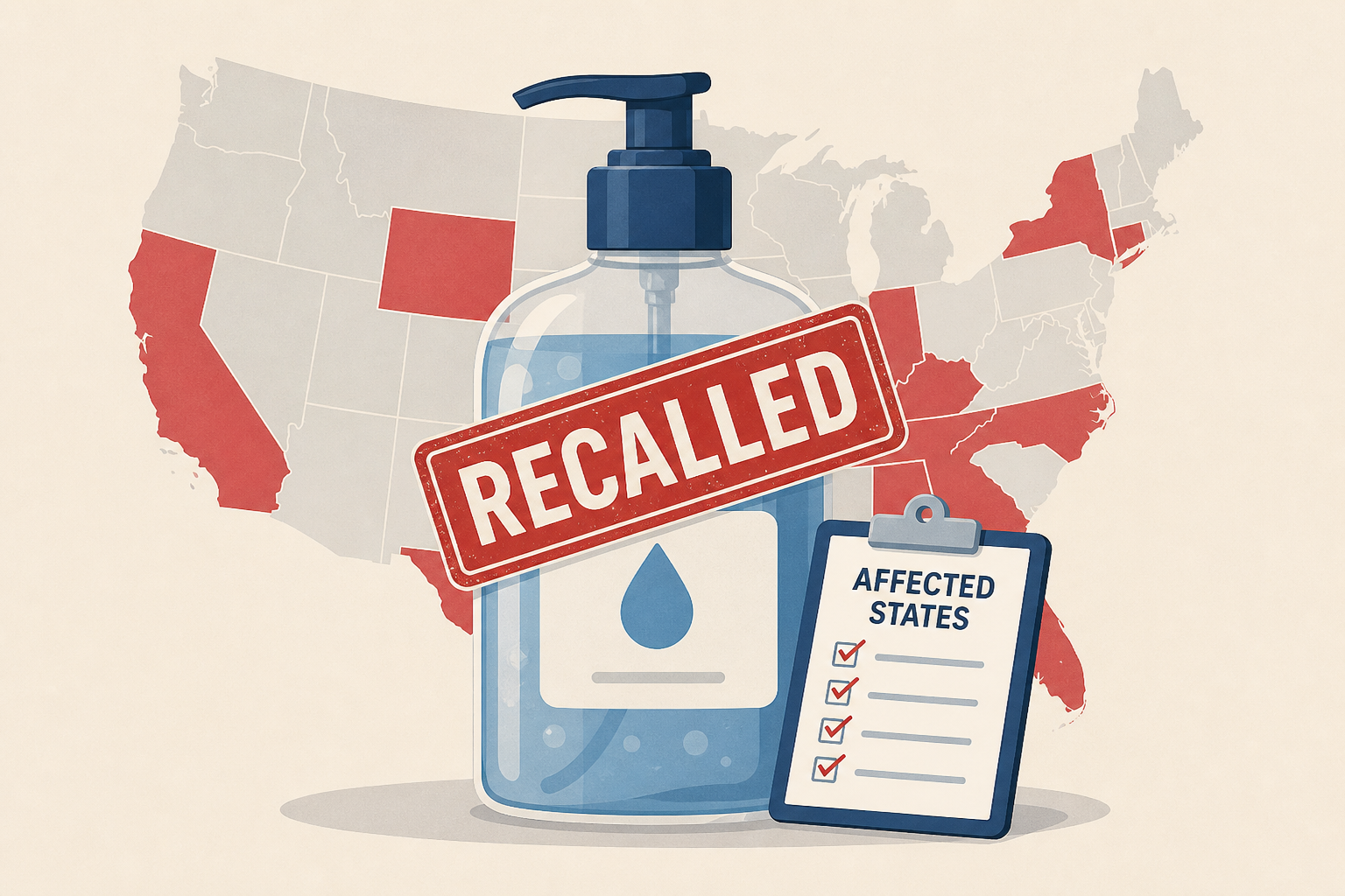 Hand soap recalled in 15 states. See affected products