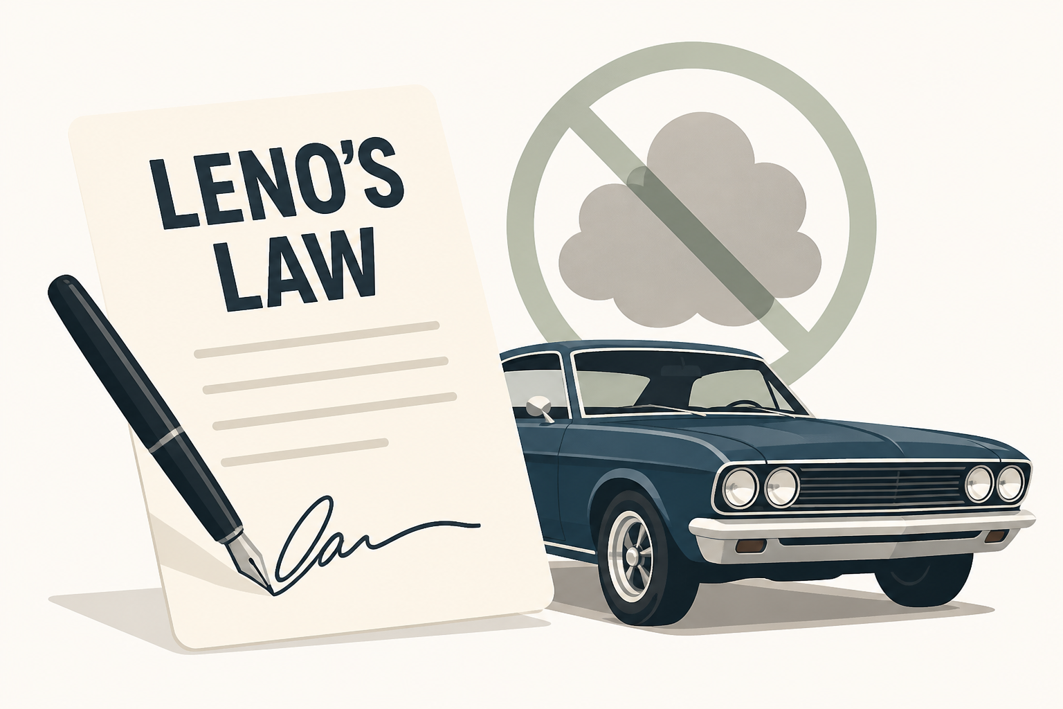 Gov. Newsom signs Leno's Law, exempting more classic cars from smog tests