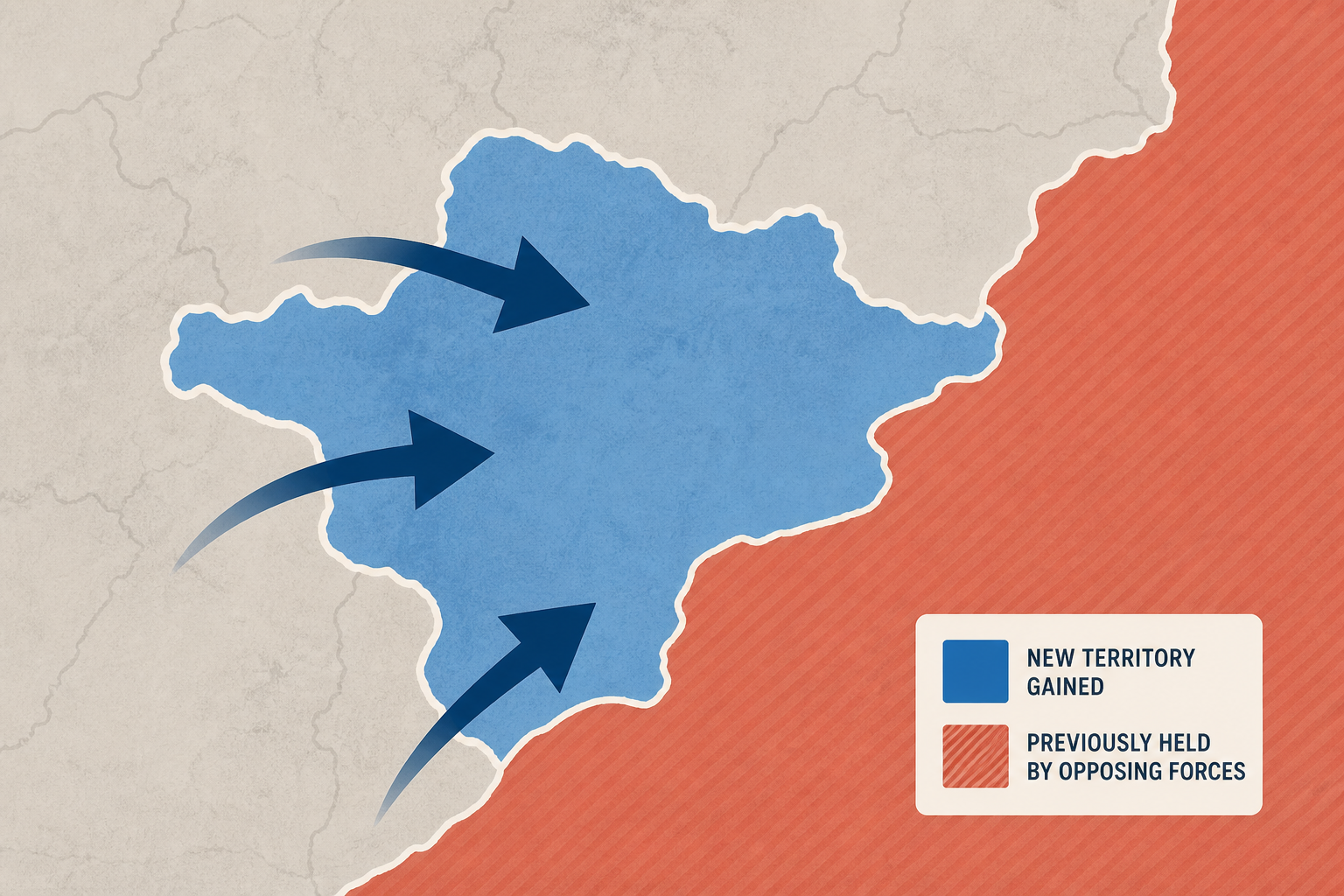 Map Shows Scale of Ukraine's New Battlefield Gains in Major Counteroffensive