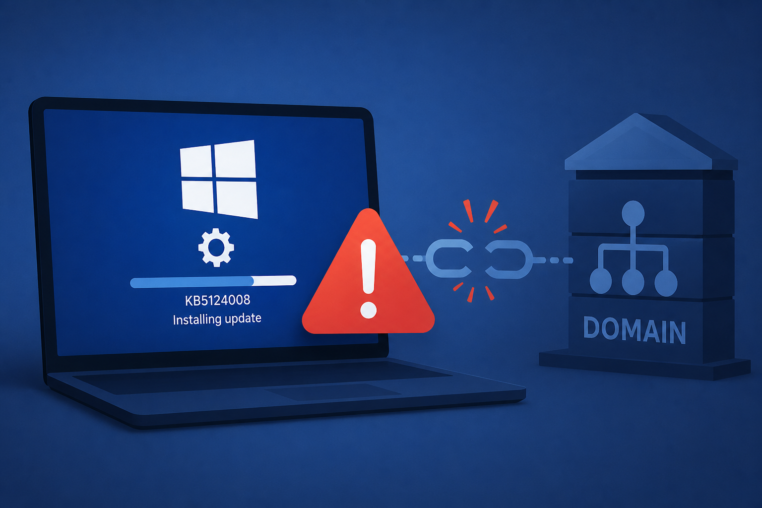 Windows 11 KB5124008 update breaks domain trust for some users