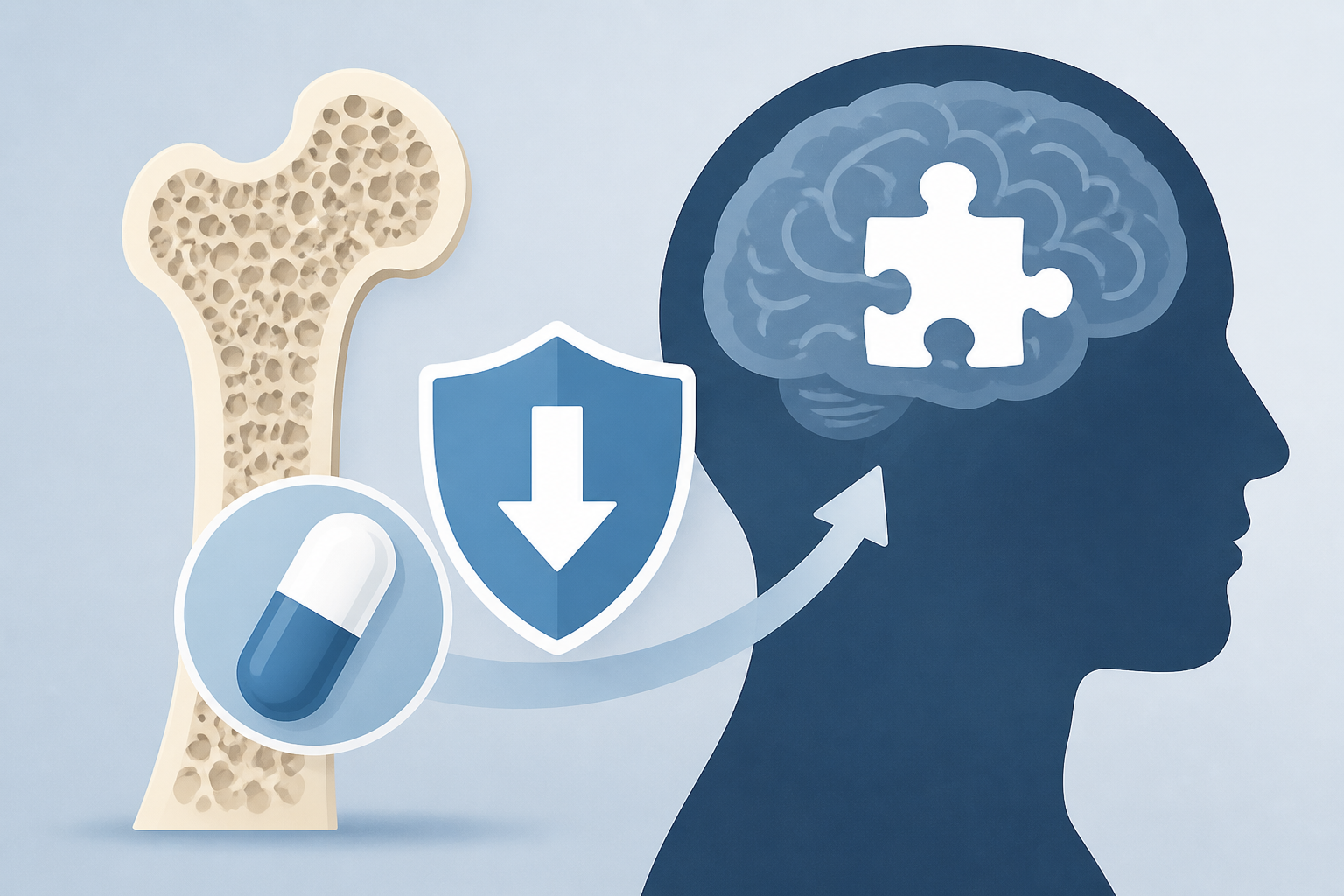 Osteoporosis drugs linked to lower Alzheimer's disease and dementia risk