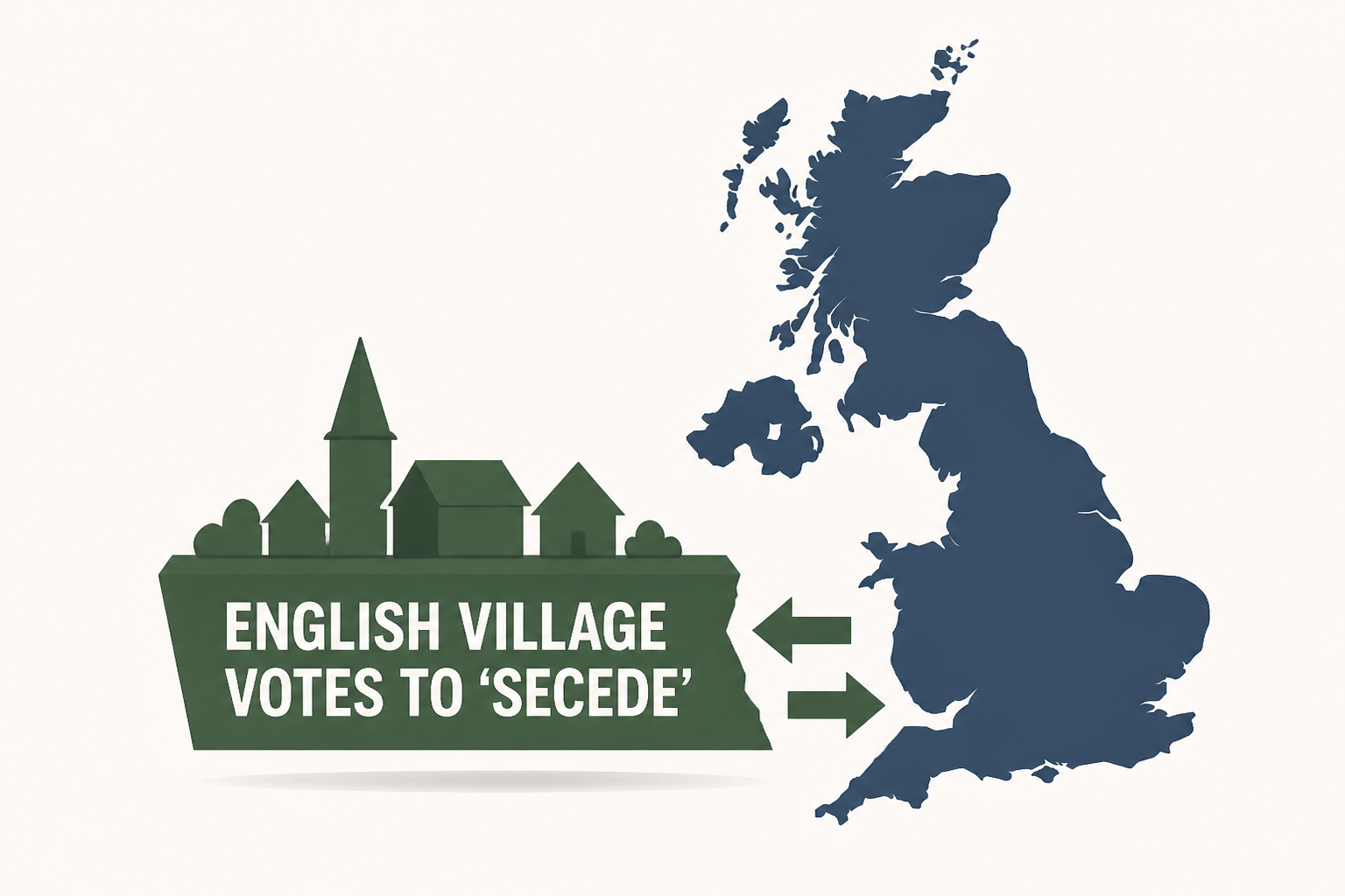 English village votes to 'secede' from UK over asylum centre plan