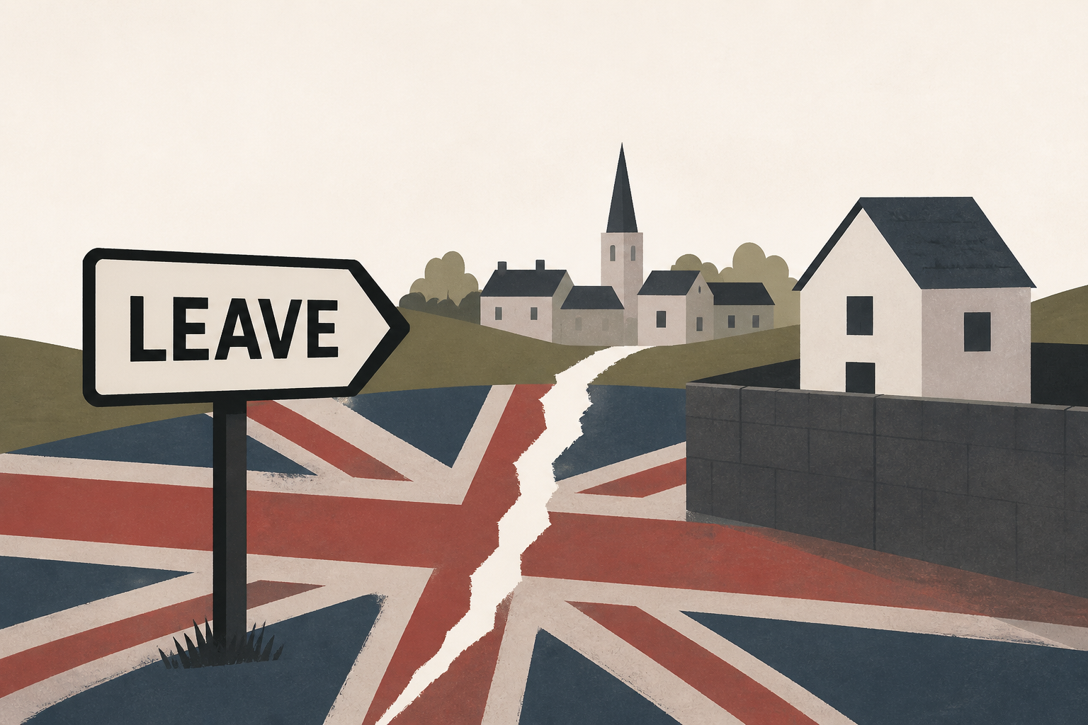 English village votes to leave the U.K. over migrant housing plan
