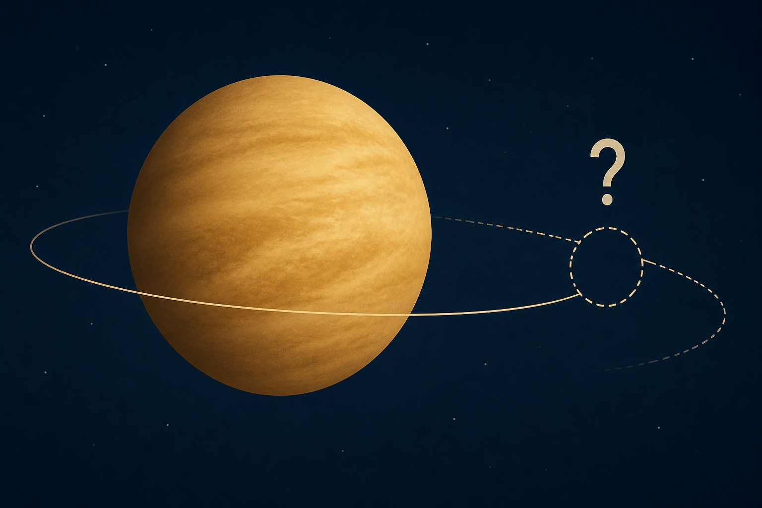 New Study Explains Why Venus Has No Moon
