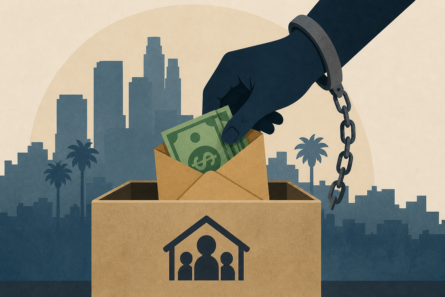 LA homelessness non-profit workers arrested over alleged corruption and bribes