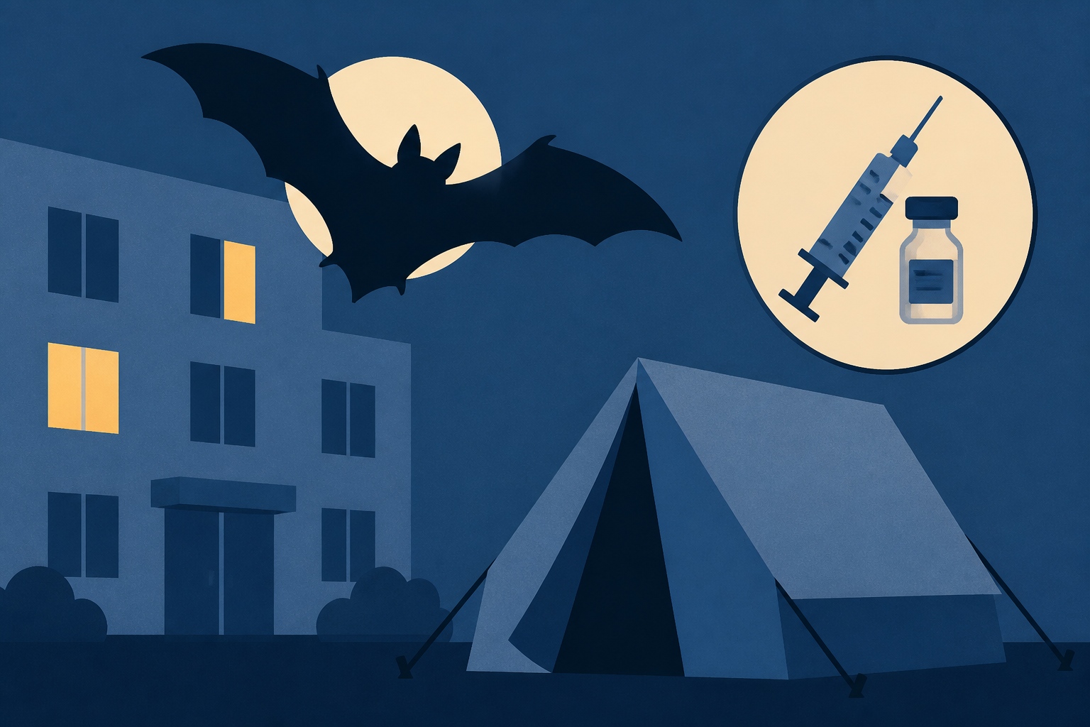 Bats inside Bangor senior complex leaves tenant sleeping in tent, seeking rabies shots