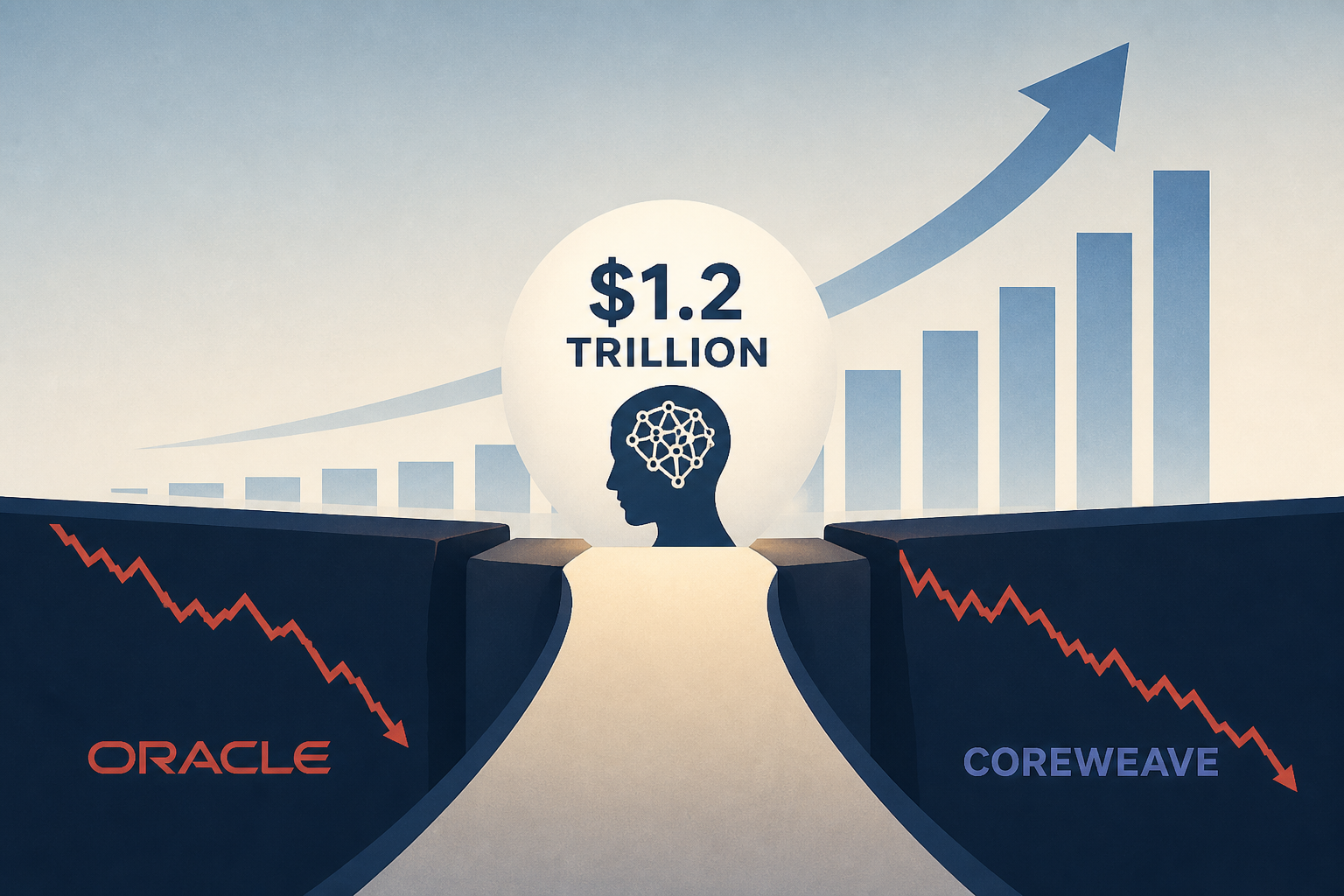 Oracle, CoreWeave Stocks Face AI Fear. OpenAI $1.2 Trillion Valuation Can Help.