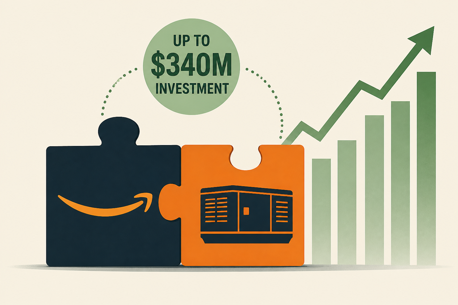 Amazon obtains right to buy up to $340M of Generac, boosting stock