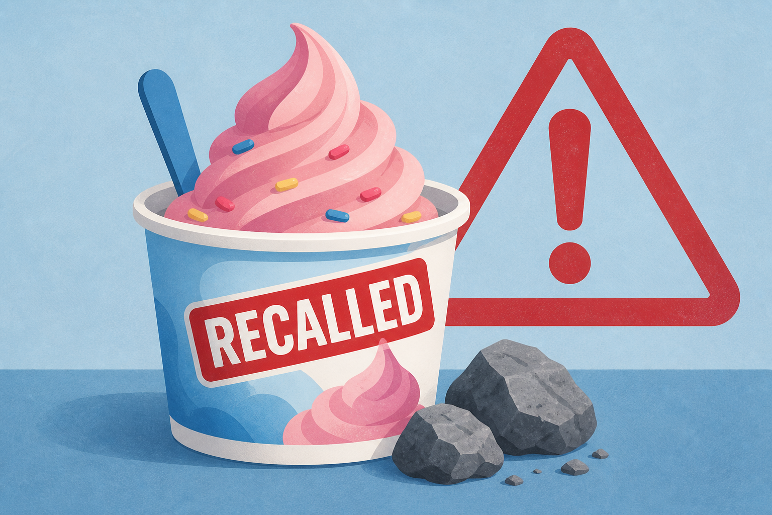 Popular Frozen Dessert Recalled for Potentially Containing Rocks