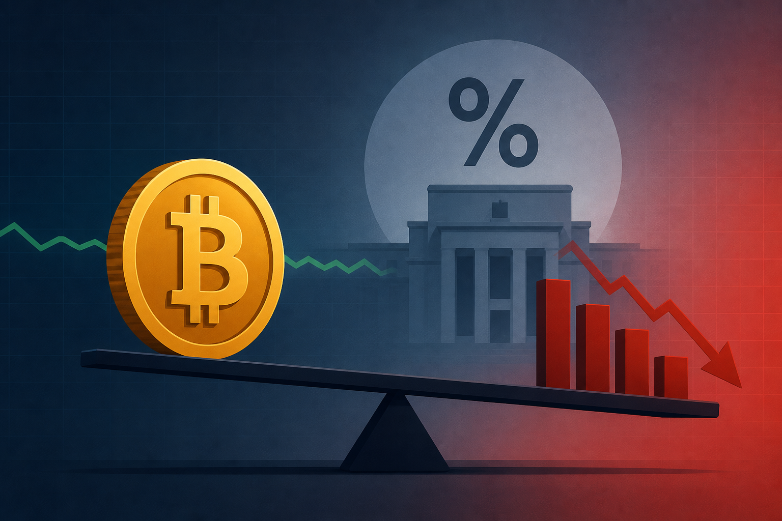 Live updates: Bitcoin steady as stocks slide following Fed rate hike, Warsh press conference